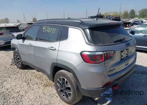2020 Jeep Compass Trailhawk 4X4 from USA, damaged, VIN 3C4NJDDB2LT127569